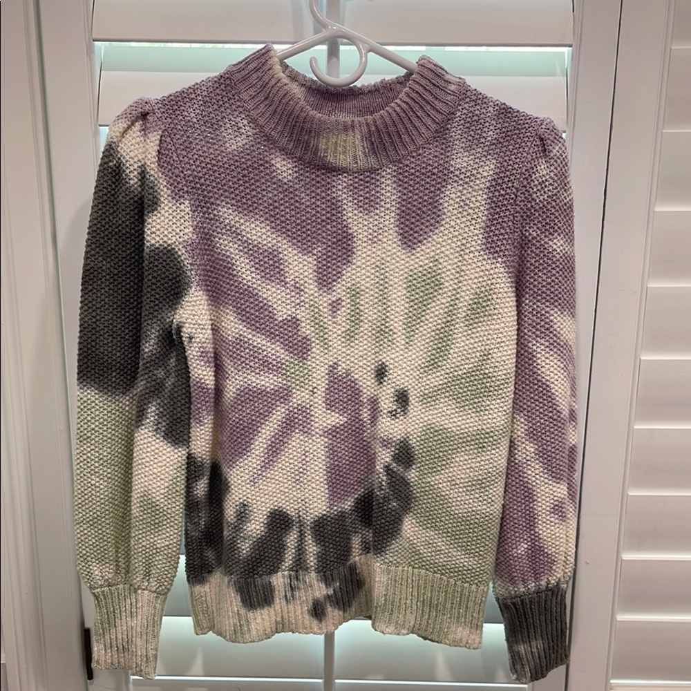 Madewell Tie-Dye Knit Sweater